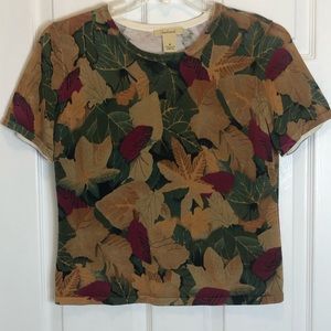 Bechamel Short Sleeve Sweater Shirt   Size M